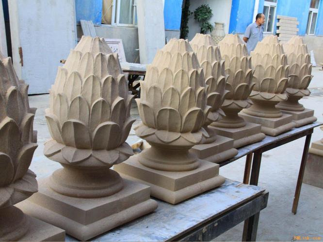 河南濮阳许昌漯河雕塑文化石厂生产的grc构件
